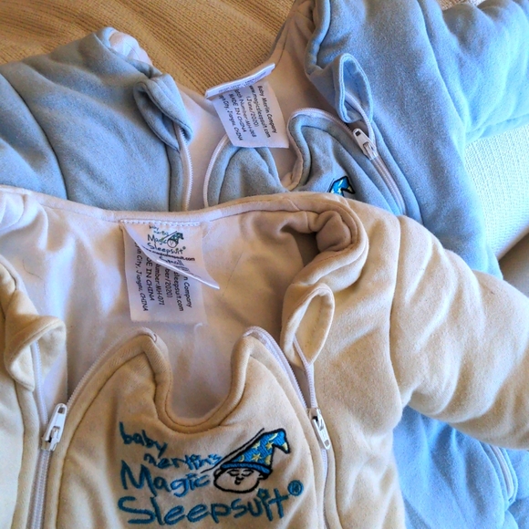 Baby Merlin's Magic Sleep Sack Pajamas Blue Baby Merlin Sleep Sack